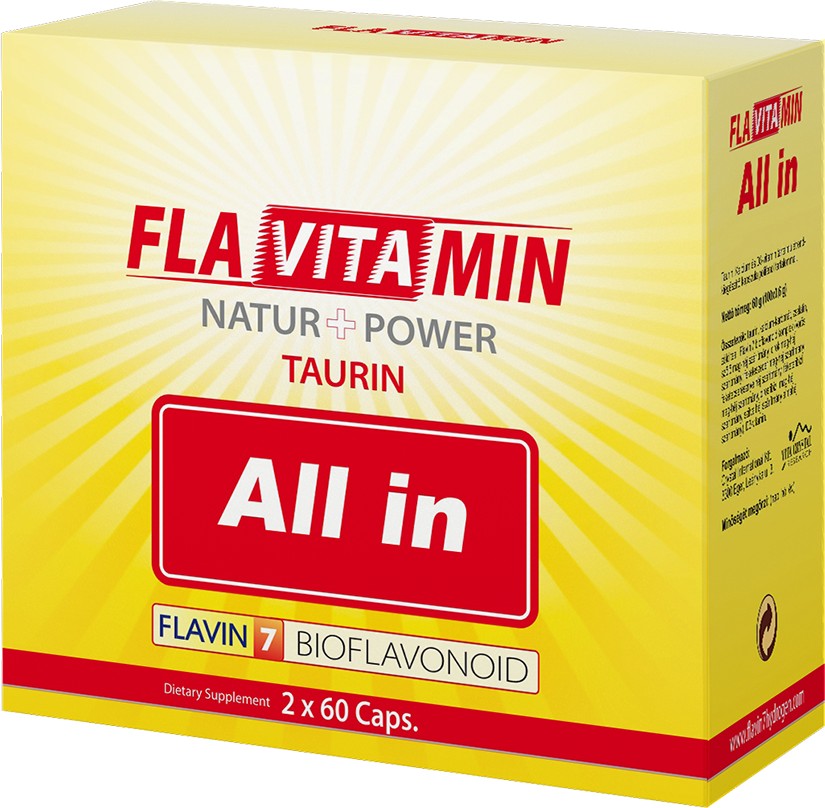 Flavitamin Taurină All In 2 x 60 caps.